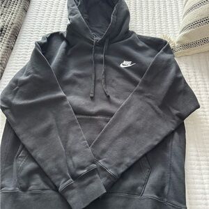 Nike Men's Charcoal Gray Hoodie